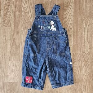 Vintage Disney 101 Dalmations Baby Overalls!!